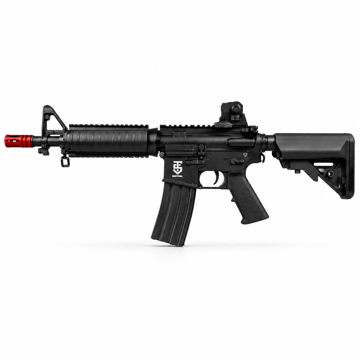 RIFLE DE  AIRSOFT ROSSI SENTINEL M4 CQB-R FULL METAL ELÉT. 6MM